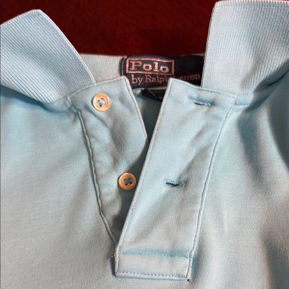 Polo by Ralph Lauren Men's Aqua and Dark Blue Shirts - Bundle 2 - Picture 4 of 10
